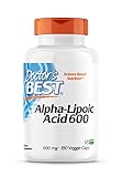Doctor's Best, Alpha-Lipoic Acid (Alpha Liponsäure), 600 mg Depot,...