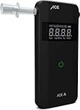 ACE A Alkotester - digitaler Alkohol-/Promilletester - Alkoholtester mit...