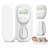 Drahtlose Bettnässen Alarm, Piss-Alarm mit Empfänger & Clip-on-Sender,...