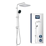 GROHE Vitalio 250, Duschset ohne Armatur, wassersparend, 8l pro Min...