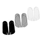 ORFOFE 3 Paare Damen Zehensocken Low Cut Sommer Socken mit Geteilten Zehen...