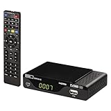 EMOS DVB-T2 HD Receiver H.265 HEVC mit USB, HDMI, SCART und...