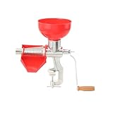 NICCOO Tomatenpresse Manueller Entsafter, Fruchtsaftpresse Beerenpresse...