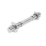 POWER-XTREME KH-G Kurzhantelstange 35cm I Dumbbell Handle I Kurzhantel mit...