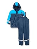 Playshoes Unisex Kinder Regen-anzug Mit Fleece-futter Warmer Wasserdichter...