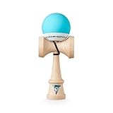 KROM Kendama POP Rubber Hellblau - aus zertifiziertem Buchenholz - Hohe...
