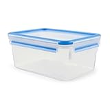 EMSA Clip & Close Frischhaltedose, rechteckig, 3,7 L, mit Deckel,...