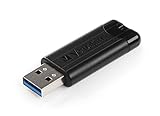 Verbatim PinStripe USB-Stick, 128GB, USB 3.2 Gen 1, USB Speicherstick,...