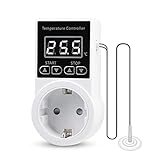 Thermostat Steckdosen Digital Temperaturregler: Heizungsthermostat mit...