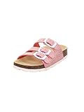 Superfit Fussbettpantoffel Hausschuh, Pink/Weiß 5640, 40 EU