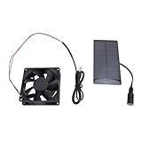 Kuuleyn 0,8W 4V Solar Panel Lüfterkit, professionelles polykristallines...
