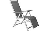 Kettler Basic Plus Advantage Relaxliege Aluminium - praktische Klappliege -...