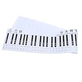 ERINGOGO 1 Stück 88 Klaviertastatur-Wandtafel Tastenklavier Aussehen...