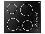Amica KMC 13282 E Elektro-Kochfeld / Glaskeramik / Breite: 60 cm /...