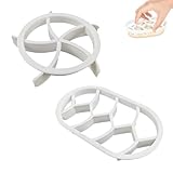 2 Stück Brötchenstempel Set 1 Satz Backen Mit Christina Semmelstempel...