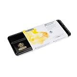 Schmincke – Akademie® AQUARELL, Metallkasten mit 12 halben Näpfchen, 75...