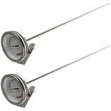 OSALADI 2 Stück Frittier und Fleischthermometer aus Edelstahl mit Großem...