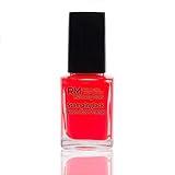 Stampinglack Neon Rot-Orange Stamping Lack Stempellack Nageldesign RM...