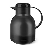 Emsa Samba Isolierkanne 504235 | 1 Liter | Quick Press Verschluss | 100%...