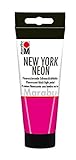 Marabu 12660050334 - New York Neon, Neonfarbe neon pink 100...
