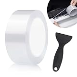 Lackschutzfolie Auto Transparent, Kantenschutz Transparent Auto 7cmx10m,...