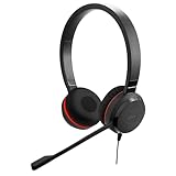 Jabra Evolve 20 SE Stereo Headset - Microsoft Zertifizierte Kopfhörer für...