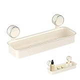 Wandmontage Aufbewahrung - Duschkorb Saugnapf | Duschsauger | Saugnapf...