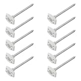 10 x Heringe für Bodenplane Zeltteppich Camping Zelthering 10 cm...
