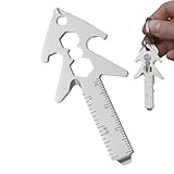 Multifunktionales Taschenwerkzeug | 8-in-1-Schraubendreher mit Lineal und...