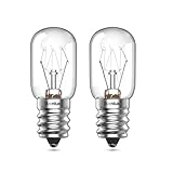 Bonlux E14 Backofenlampe 300 Grad,2 Stück Glühbirne Backofen,Dimmbare...