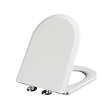 Giural WC-Sitz in D-Form, Toilettendeckel Mit Absenkautomatik,...