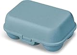 Koziol EGGS TO GO Eierbox 10 Eier, Aufbewahrungsbox mit Clipverschluss,...