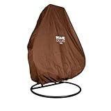 Home Deluxe - Regenabdeckung Cape Twin - Braun |⌀ 232 cm, Abdeckung für...