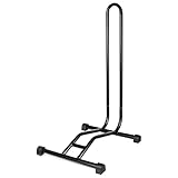 Schramm® Fahrradständer in schwarz oder Silber Bodenständer freistehend...