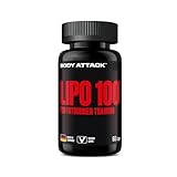 Body Attack LIPO 100-60 Kapseln - Mit Lipocholine®, 200 mg Koffein,...