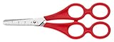 Westcott E-20547 00 Mutter-Kind-Schere, Doppelgriff, rot, 18 cm