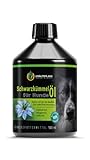 Kräuterland Schwarzkümmelöl für Hunde 500ml - kaltgepresst,...