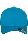 Flexfit Unisex Cap Wooly Combed, Unisex Baseballkappe, S/M, Hawaiian Ocean