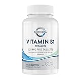 Vitamin B1 (Thiamin) Hochdosiert 200 mg Tabletten - 180 Tabletten -...