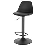 EUGAD Barhocker 1x Tresenhocker mit Rückenlehne, Barstühle...