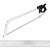 Wiltec XL Knochensäge 43cm Sägeblatt, Handsäge zum sägen von Knochen...