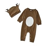 Generisch Baby Body Langarm Mit Kapuze Strampler Neugeborene Kinder Overall...