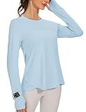 IECCP Rashguard UV Shirt Damen Langarm Damen Surf Shirt Bademode UV...