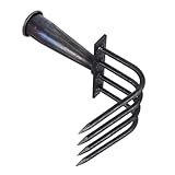HANABASS Rechen Gartengerät für Rasenwerkzeug Kind Rake Metallrake...