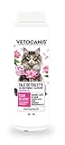 Vetocanis | Katzenshampoo | Trockenshampoo in Pulver | absorbiert...