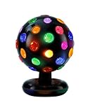 LED Discokugel Rotierende Disco Lichtkugel - 360 Grad Drehbar mit 34 Bunte...