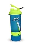 NIVIA Dominator Shaker for Men & Women (Blue, Capacity - 650 ml) | Material...