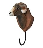 your castle Wandhaken Garderobehaken Kleiderhaken aus Holz Trophäe auf...