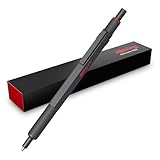 rOtring 600 Kugelschreiber | Mittlere Spitze | Schwarze Tinte | Stift mit...