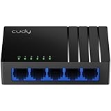 Cudy GS105D 5 Port LAN Switch Gigabit, Gigabit Switch 5-Port, 5 *...
